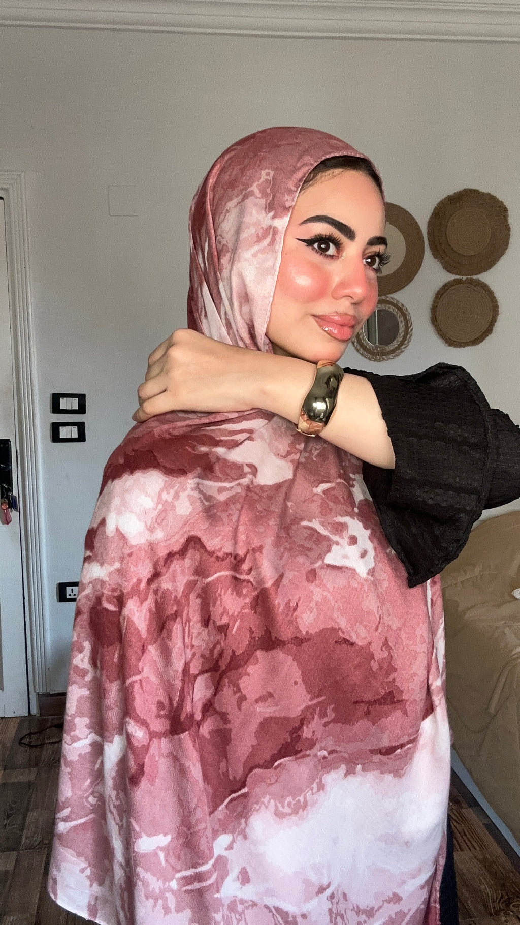 Pink marble