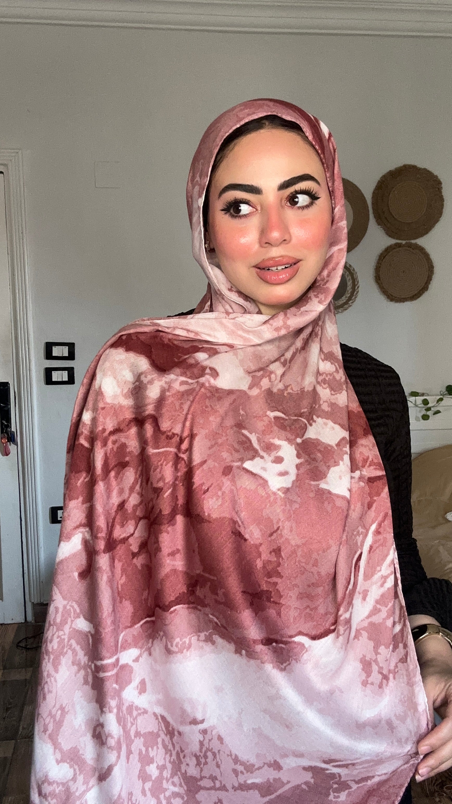 Pink marble