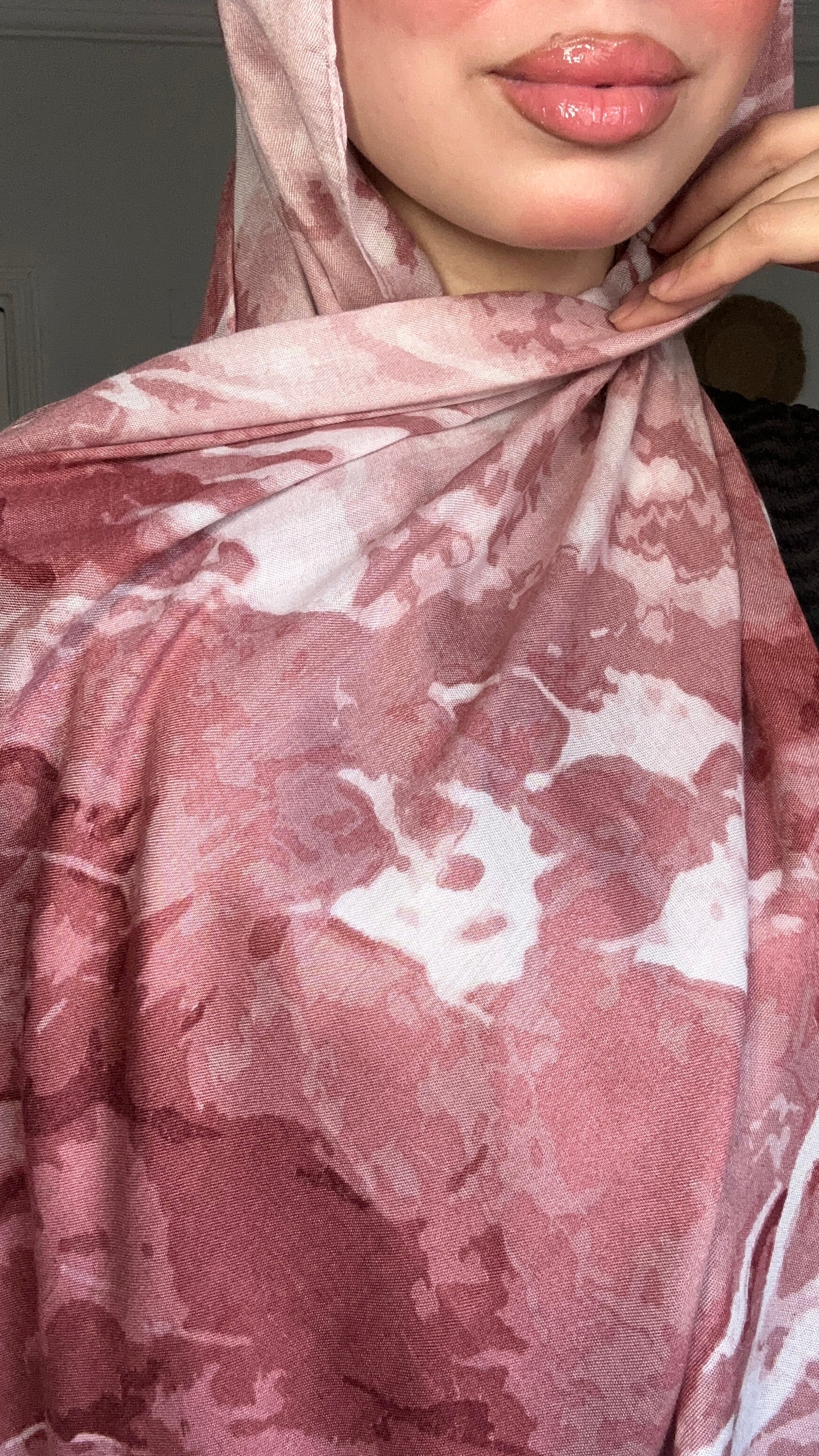 Pink marble