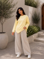 Corset Pleat Waist Blouse