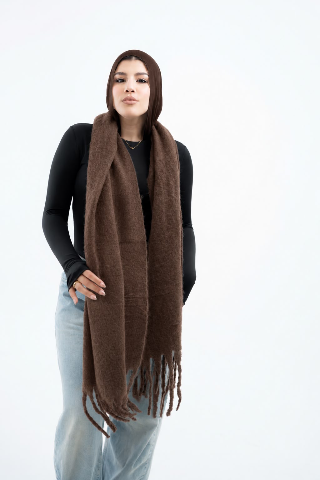 Rose Cloud Scarf