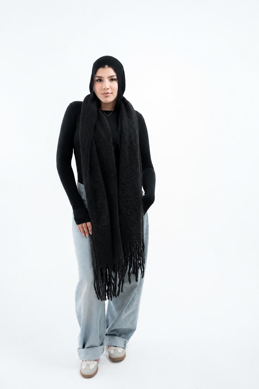 Rose Cloud Scarf