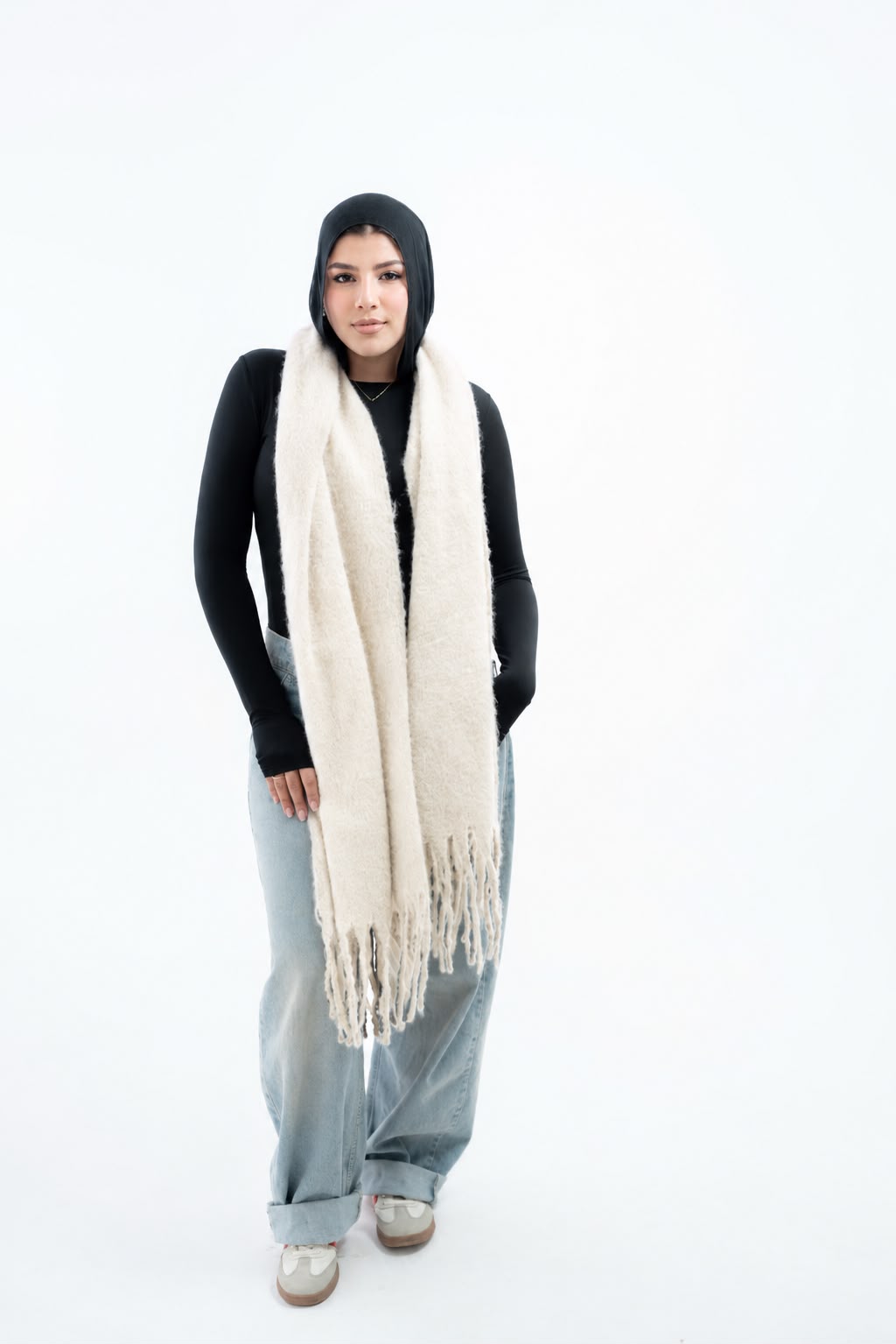Rose Cloud Scarf