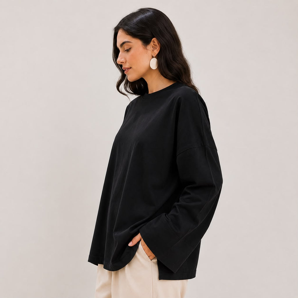 Oversized Basic Top