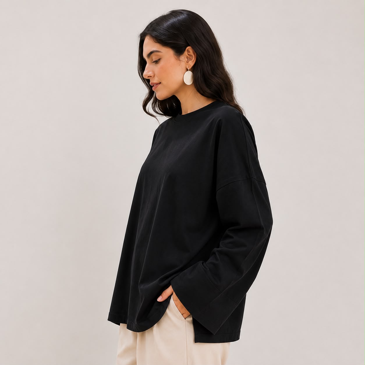Oversized Basic Top