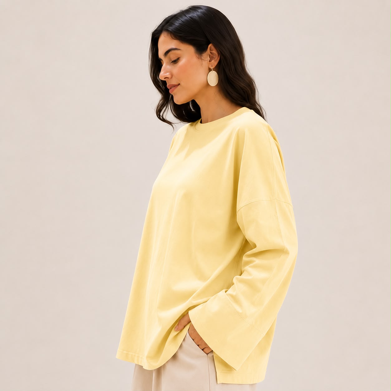 Oversized Basic Top