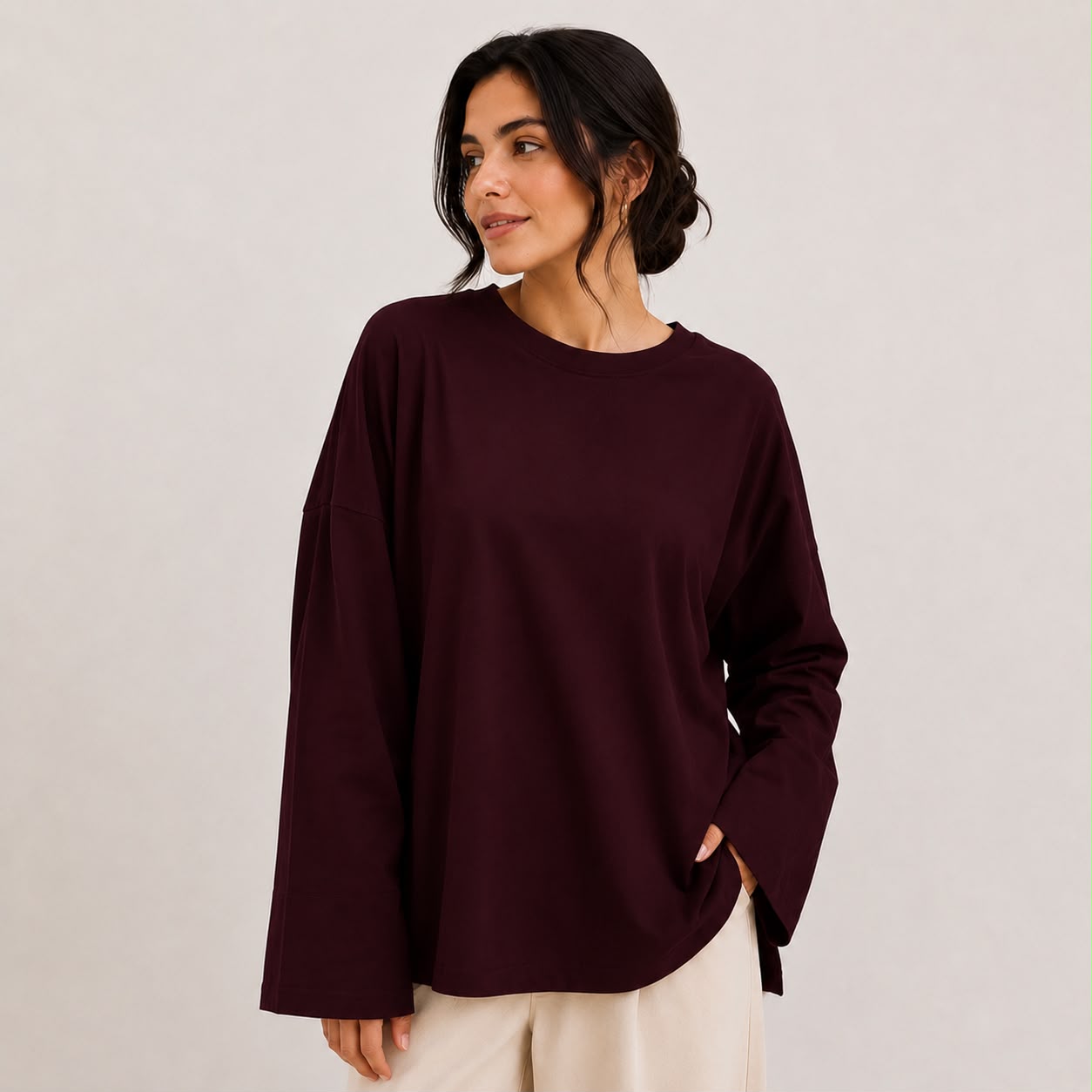 Oversized Basic Top