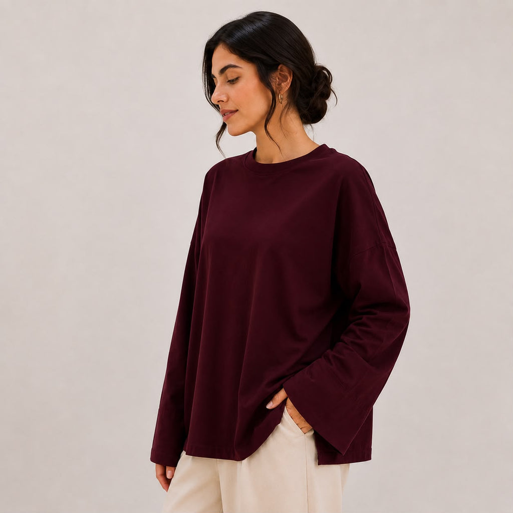 Oversized Basic Top