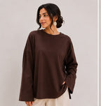Oversized Basic Top